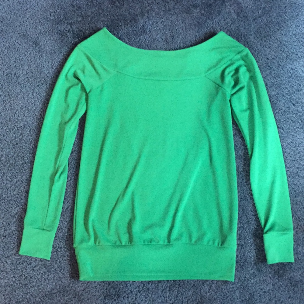 Green Work top by The Limited!